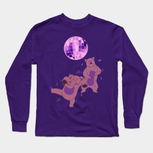 disco party animals Long Sleeve T-Shirt